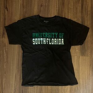 Champion Black University of South Florida Tee